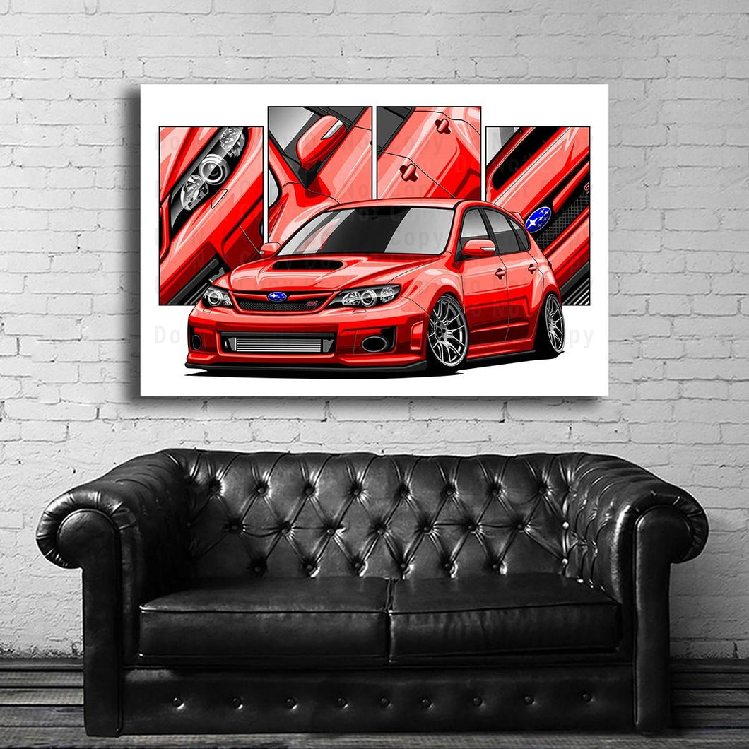 #140 SUBARU Impreza WRX STI 3rd Gen Wagon