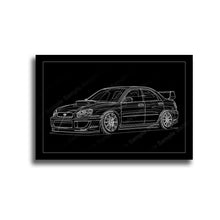 Load image into Gallery viewer, #257 Subaru WRX Blob Eye Sedan
