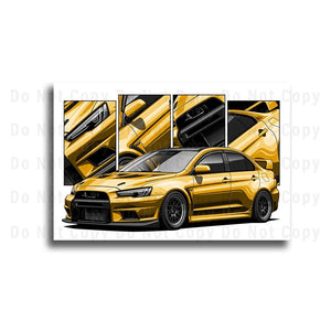 #064 Mitsubishi EVO X