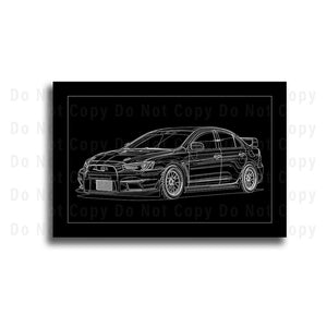 #062 Mitsubishi EVO X