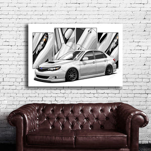 #200 Subaru WRX Stinkeye Narrow Body Sedan
