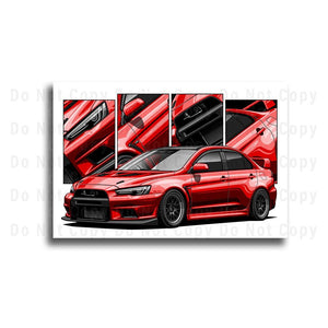 #063 Mitsubishi EVO X