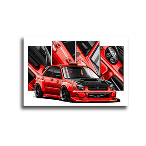#113 Subaru Impreza WRX STI 2nd Gen Hawk Eye Sedan