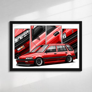 Honda Civic 4th Gen Wagon #472 - #480