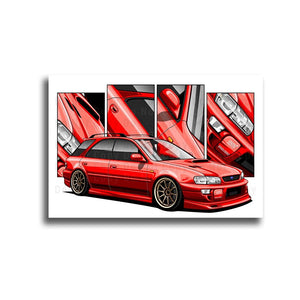 #158 Subaru Impreza WRX STI Meaneye GF8 Wagon