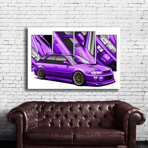 #161 Subaru Impreza WRX STI Meaneye GF8 Wagon
