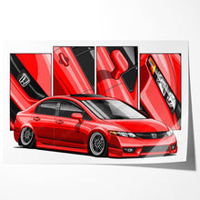 Load image into Gallery viewer, Honda Civic 8th Gen Sedan Facelift #130 - #138
