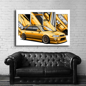 #159 Subaru Impreza WRX STI Meaneye GF8 Wagon