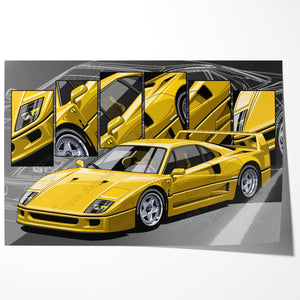 Ferrari F40 #010 - #018