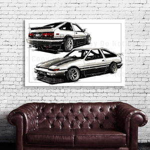 #004 Toyota AE86 Corolla