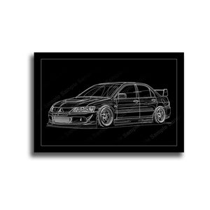 #080 Mitsubishi EVO 8 EVO VIII