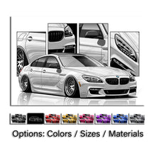 Load image into Gallery viewer, BMW 6 3rd Ged Sedan #182 - #190
