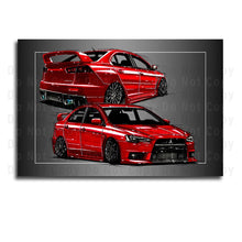 Load image into Gallery viewer, #002 Mitsubishi Evo Lancer
