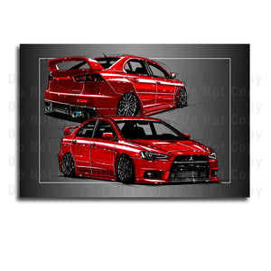 #002 Mitsubishi Evo Lancer