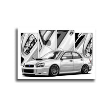 Load image into Gallery viewer, #255 Subaru WRX Blob Eye Sedan
