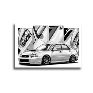 #255 Subaru WRX Blob Eye Sedan