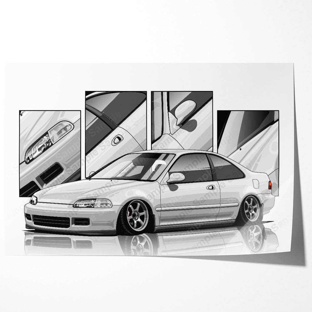Honda Civic 5th Gen Coupe #211 - #219