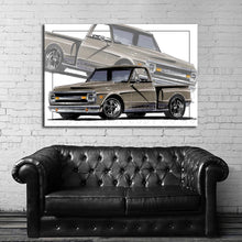 Load image into Gallery viewer, #041BW Chevy Truck C10
