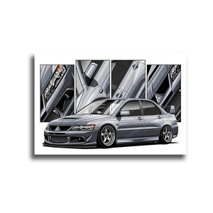 #086 Mitsubishi EVO 8 EVO VIII