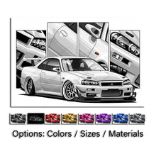 Load image into Gallery viewer, Nissan Skyline R34 #019 - #027
