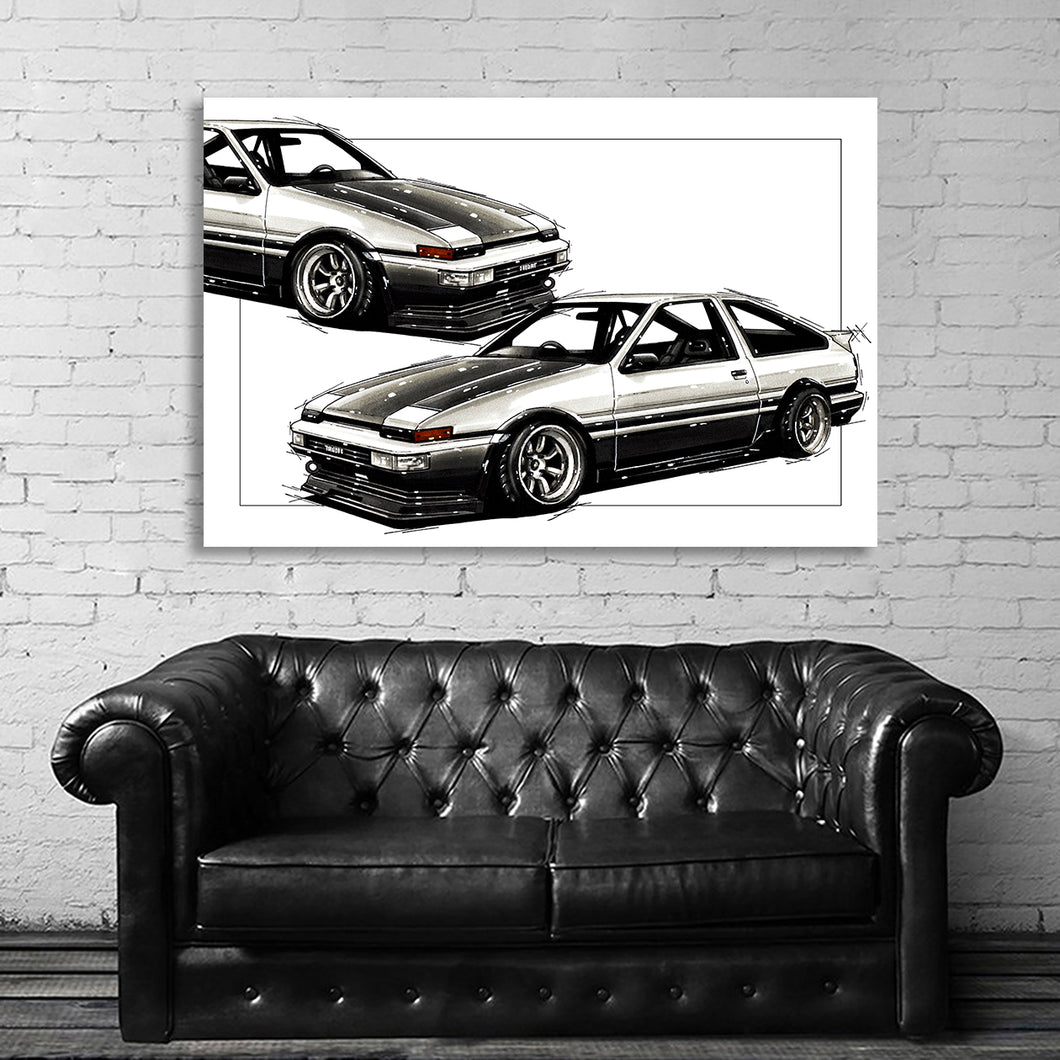 #003 Toyota AE86 Corolla