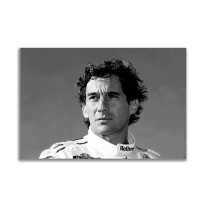 #010BW Ayrton Senna