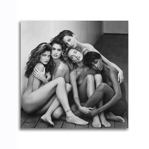 #501 Cindy Crawford x Naomi Campbell x Christy Turlington x Linda Evangelista