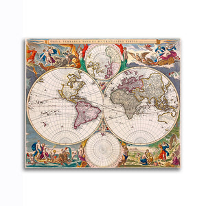 #601 Map Globe Atlas