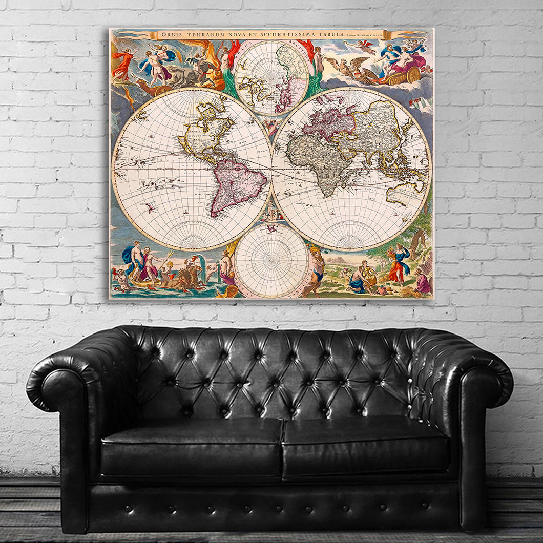 #601 Map Globe Atlas