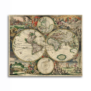 #602 Map Globe Atlas