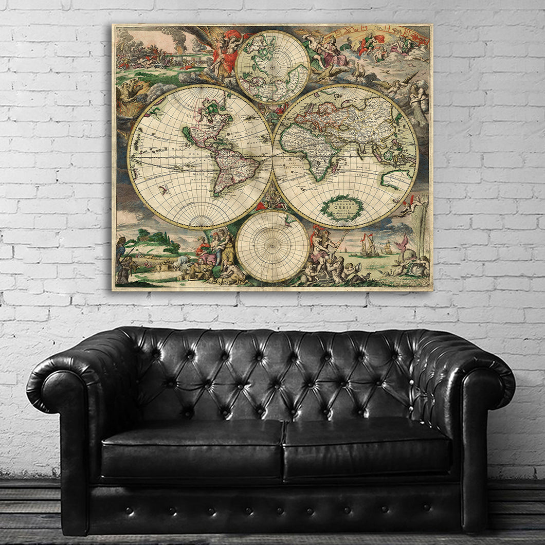 #602 Map Globe Atlas