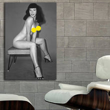 Load image into Gallery viewer, #012BW Bettie Page
