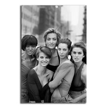 Load image into Gallery viewer, #003 Cindy Crawford x Naomi Campbell x Christy Turlington x Linda Evangelista
