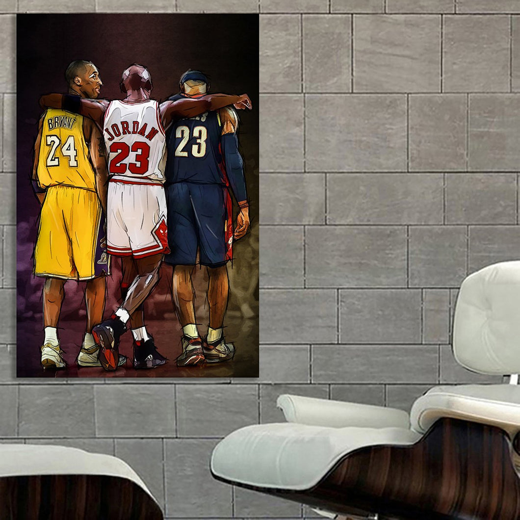 #001 Kobe Bryant x Lebron James x Michael Jordan