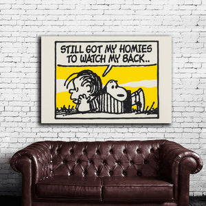 #008 Peanuts Gang Charlie Brown Snoopy