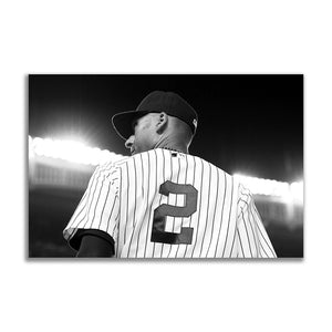 #020BW Derek Jeter