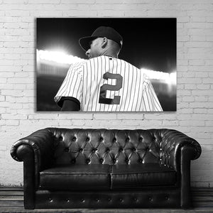 #020BW Derek Jeter