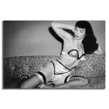 Load image into Gallery viewer, #038BW Bettie Page
