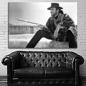 #010BW Clint Eastwood